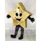 Brilliant Golden Star Mascot Costume Christmas