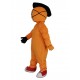 Déguisement mascotte homme basket orange