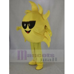 M. Soleil Costume de mascotte Dessin animé