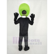 Cuillère verte Costume de mascotte