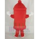 Services publics rouges Bouche d'incendie Costume de mascotte