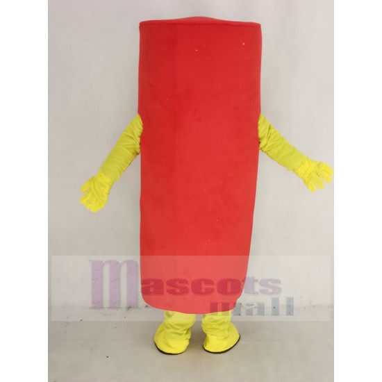 Roter Teppich Maskottchen Kostüm
