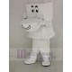 Toilettes blanches drôles Costume de mascotte