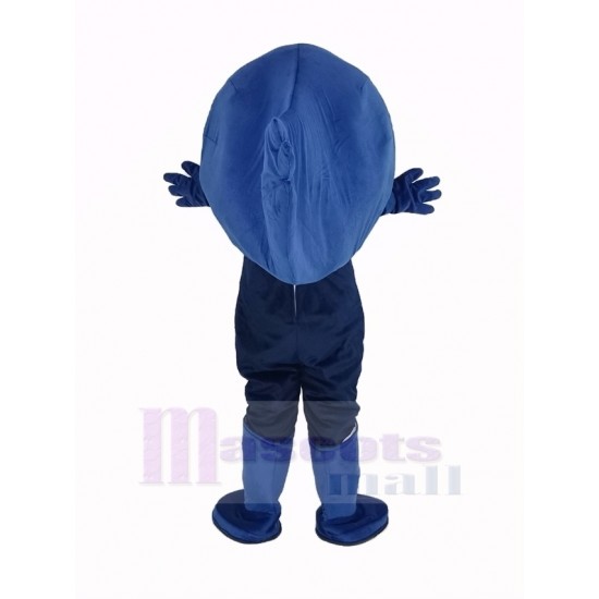 Blue Comet Mascot Costume