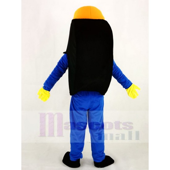Bleu Pneu de cabine de pneu automatique Costume de mascotte