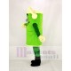 Pierre vert Pot de peinture Costume de mascotte Dessin animé