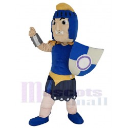 Erbittert Blauer Titan Spartan Maskottchen Kostüm Personen