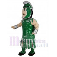 Chevalier de Troie Spartiate Vert Sparty guerrier Costume de mascotte Gens