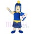 Blue Strong Titan Spartan Costume de mascotte Gens