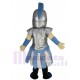 Blue and Silver Titan Spartan Mascot Costume