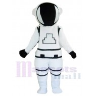 White Astronaut Cosmonaut Mascot Costume People