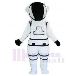 blanco Astronauta Cosmonauta Traje de la mascota Gente