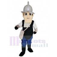 Conquistador Mascot Costume People with Silver Hat