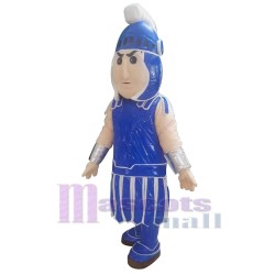 Sapphire Spartan Trojan Mascot Costume People