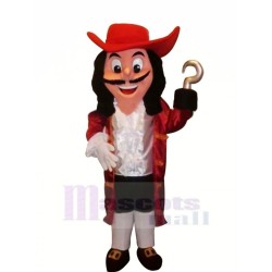 Capitán pirata divertido Disfraz de mascota Gente