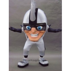 Strange New Oakland Raiders Rusher Mascot Costume