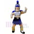 espartano azul Disfraz de mascota