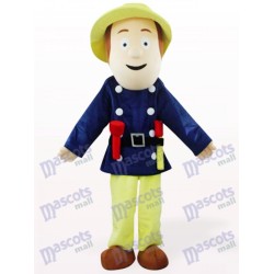 Fireman Sam in Blues Mascot Costume