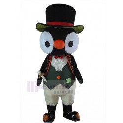 Caballero británico Pingüino Traje de la mascota Personas