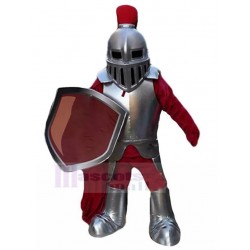 Mittelalterlich Kürassier Ritter Maskottchen Kostüm Menschen