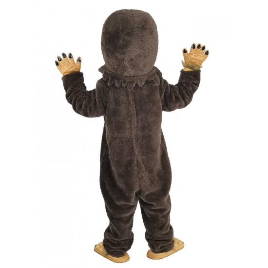 Disfraz de mascota Sasquatch de Bigfoot marrón