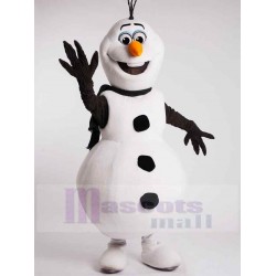 Funny Snowman Olaf Frozen Mascot Costume Cartoon