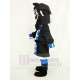 Barbe Pirate Costume de mascotte en manteau bleu Gens