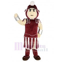 Maroon Titan Spartiate Costume de mascotte Gens