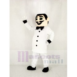 Cute Chef Pierre Mascot Costume People
