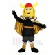 Thor le Viking géant Costume de mascotte avec le chapeau rouge Gens