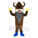 Madcap Viking Mascot Costume with Royal Blue Shoes People