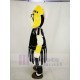 Black and Yellow Titan Spartan Sparty Mascot Costume People