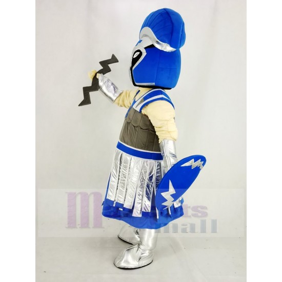 Blue Titan Spartan Mascot Costume College People