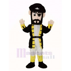 Yellow Cuff Captain Blythe Pirate Mascot Costume People