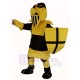 Black and Yellow Knight Mascot Costume People