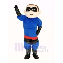 Funny Superman Mascot Costume Adult