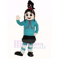 Girl Vanellope Mascot Costume Cartoon